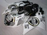 Aprilia RSV 1000 R 2004-2009 Carénage ABS - Lucky Strike - Blanc Noir - MFS4333